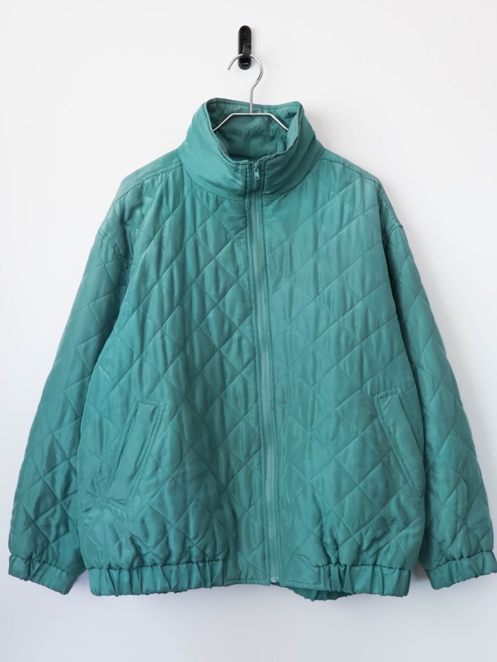 Amazing True Vintage 80's Quilted Lightweight Boxy Workwear Sports Jacket